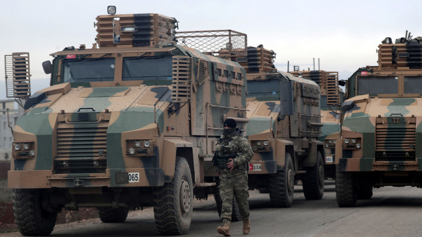 Турция сообщила об отправке дополнительных войск в Идлиб