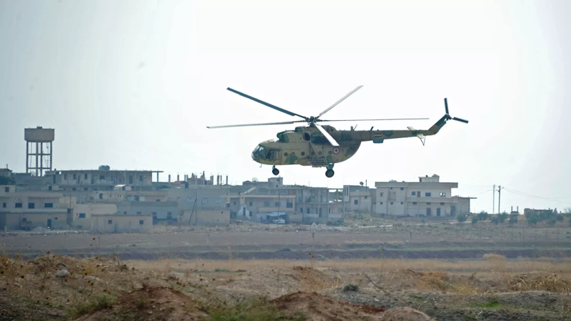 В Алеппо сбит вертолёт