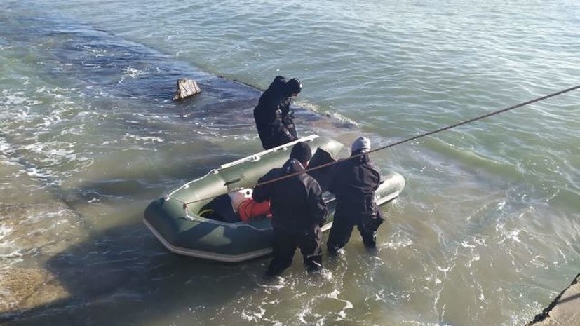 В Крыму у берегов Феодосии обнаружили авиабомбу