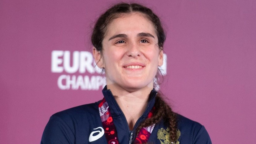 Воробьёва стала чемпионкой Европы по борьбе в категории до 72 кг