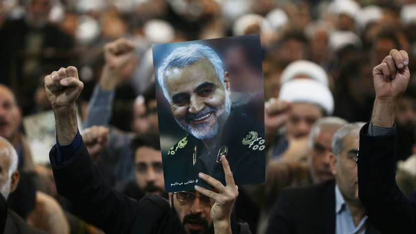 В Иране заявили о возможности войны с США после убийства Сулеймани