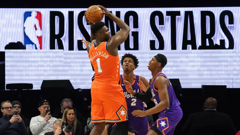 Сборная США победила сборную мира в Матче восходящих звёзд НБА