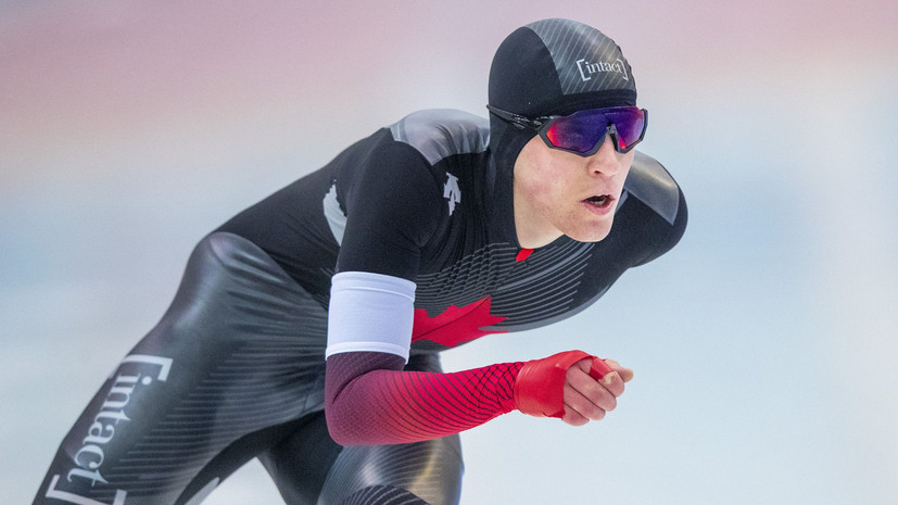 Канадский конькобежец Фиш установил мировой рекорд на дистанции 10 000 м