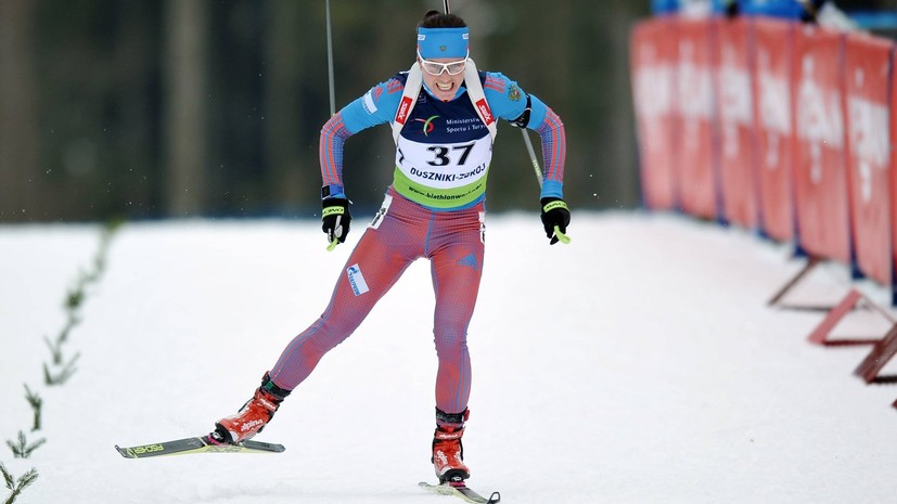 Экс-тренер Слепцовой назвал неожиданной дисквалификацию биатлонистки