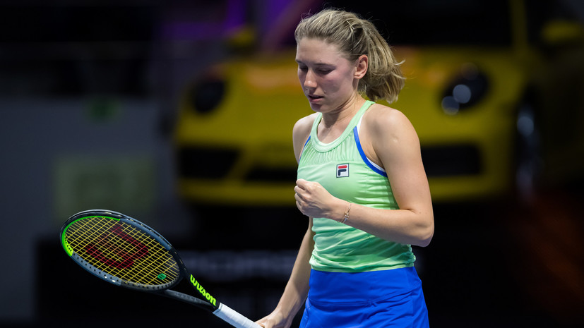 Александрова проиграла Бертенс в полуфинале турнира WTA в Санкт-Петербурге