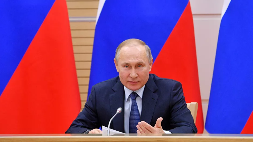 Путин рассказал о противниках идеи о бесплатном питании в школах