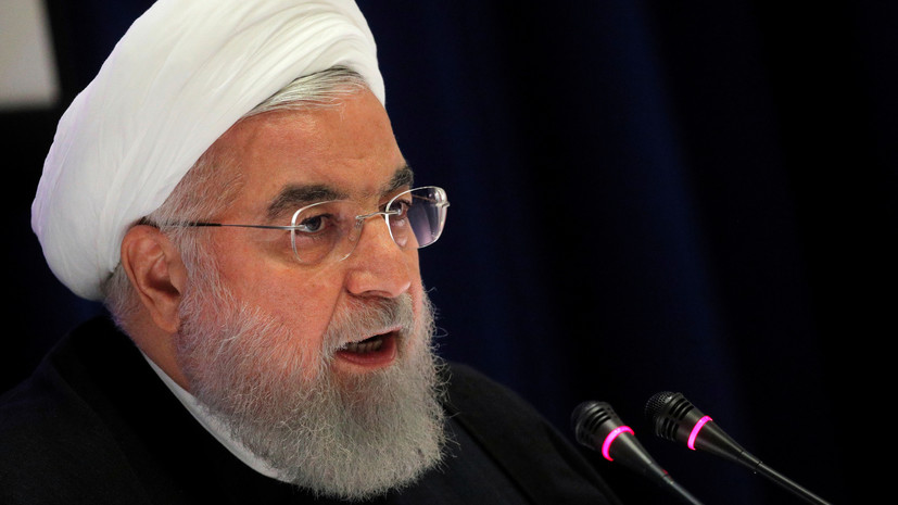 Рухани назвал новый коронавирус незваным гостем