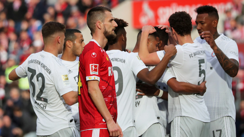 «Бавария» победила «Кёльн» и вернулась на первое место в Бундеслиге