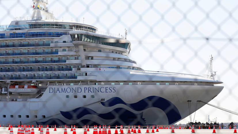 Ещё 79 человек заразились коронавирусом на борту Diamond Princess