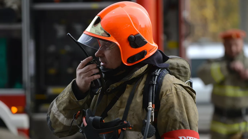В Нижегородской области ликвидировали пожар в здании пилорамы