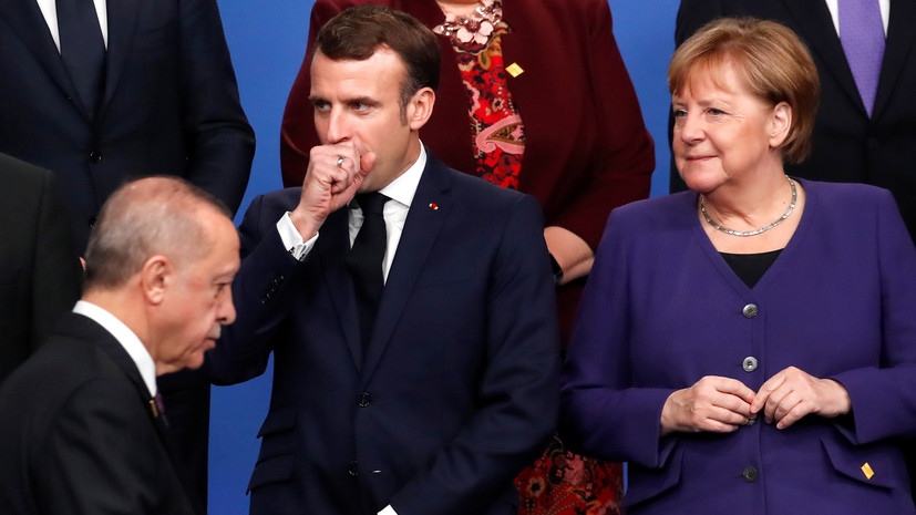 Меркель, Макрон и Эрдоган обсудили ситуацию в Идлибе
