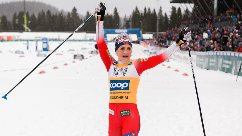 Йохауг выиграла гонку преследования и одержала победу в общем зачёте «Ски Тура»