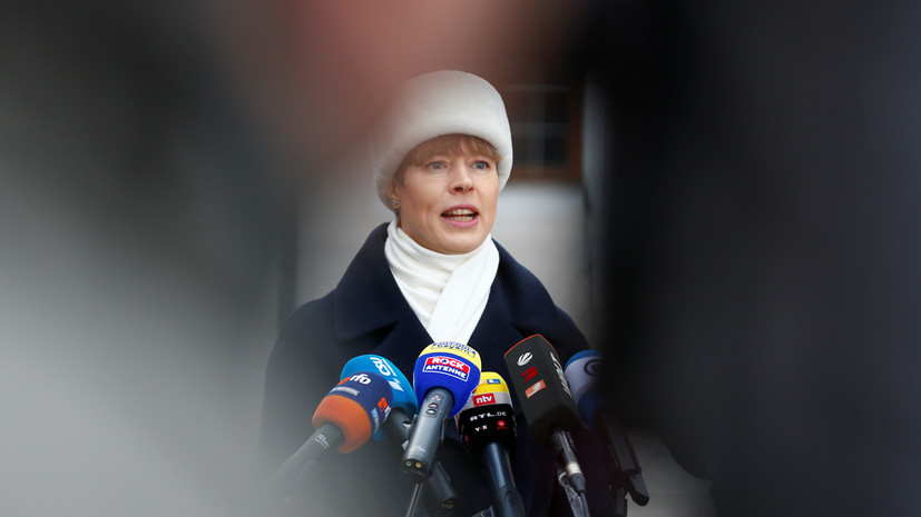 Президент Эстонии напомнила об отказе страны от довоенных территорий