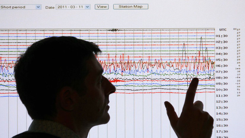 Землетрясение магнитудой 4,9 зафиксировано у берегов Камчатки