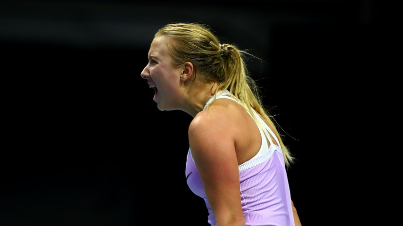 Потапова вышла в четвертьфинал турнира WTA в Акапулько