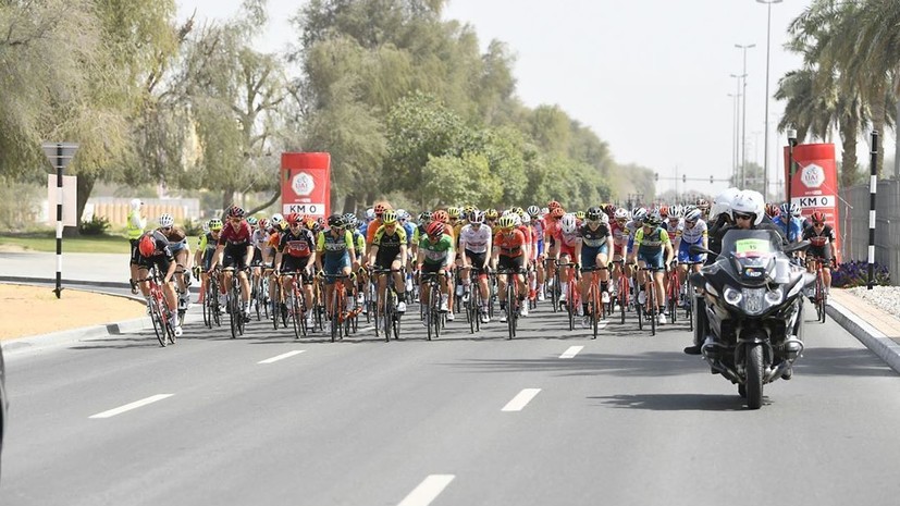 Велогонка «Тур ОАЭ» была отменена после выявления коронавируса у двух итальянцев
