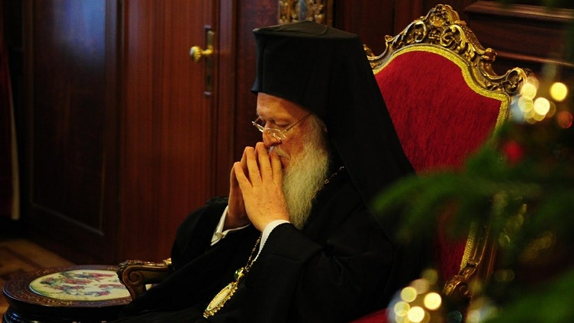 СМИ: Патриарх Варфоломей планирует провести общеправославную встречу