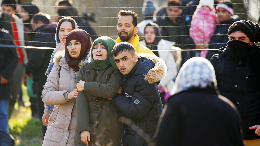 Миграционное давление: Турция открыла границу с ЕС для беженцев из Сирии