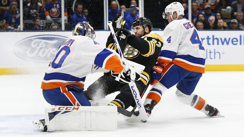 25 сейвов Варламова не спасли «Айлендерс» от проигрыша «Бостону» в НХЛ