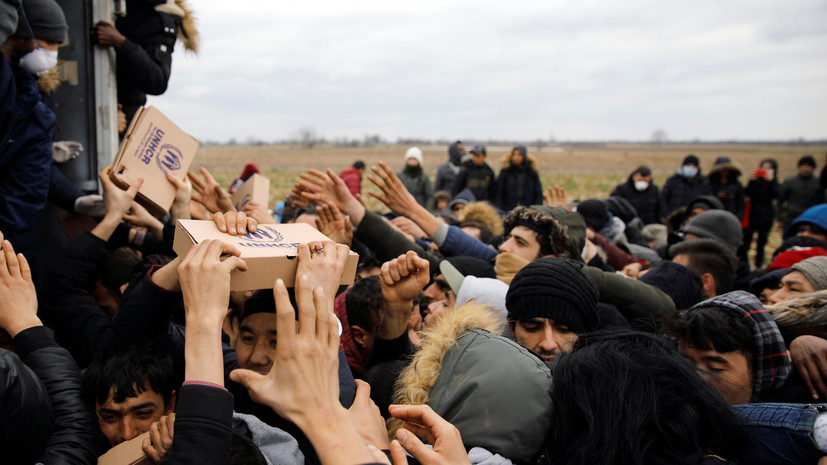 Около 47 тысяч беженцев пересекли границы Турции с Евросоюзом