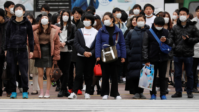Число заражённых коронавирусом в Японии достигло 947