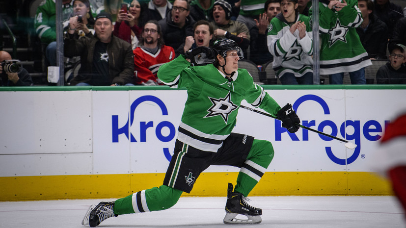 Шайба Гурьянова не помогла «Далласу» уйти от поражения в матче НХЛ с «Сент-Луисом»