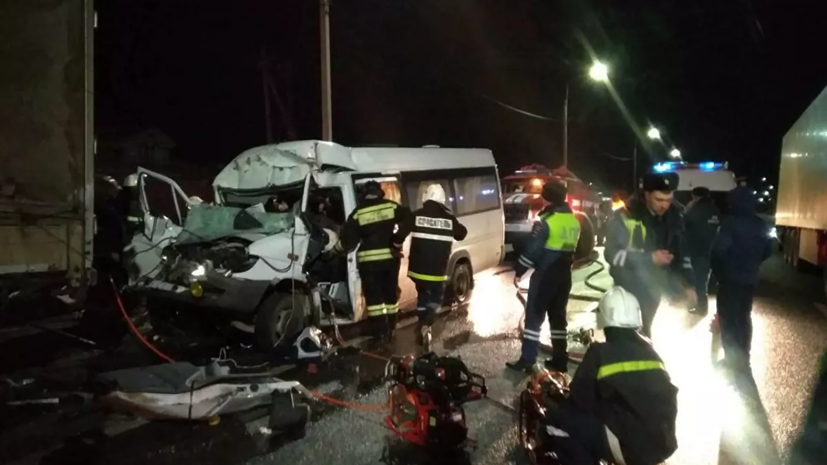 Полиция возбудила дело по факту ДТП с микроавтобусом под Владимиром