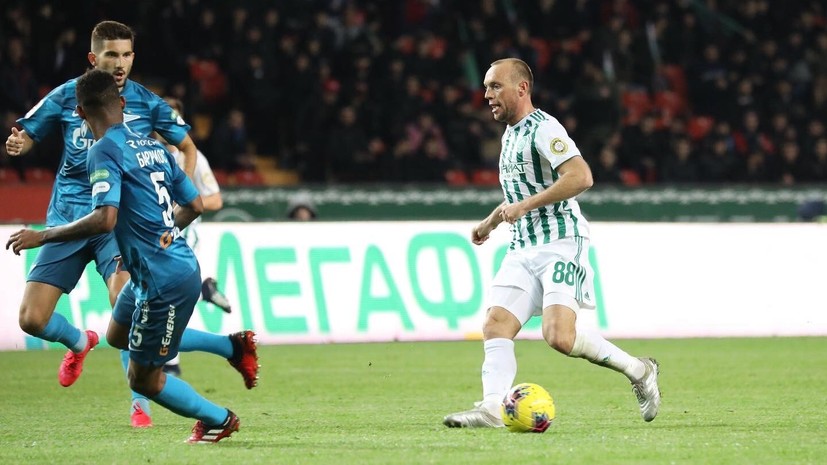 Семак высказался о поведении фанатов «Зенита» на матче с «Ахматом»