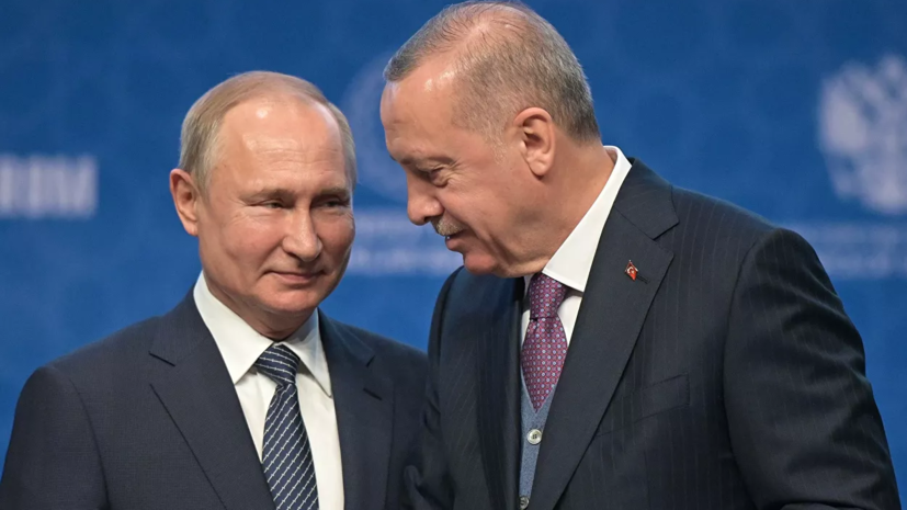 В Кремле анонсировали переговоры Путина с Эрдоганом «один на один»