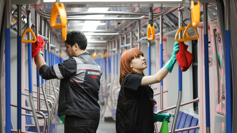 Власти Москвы рассказали о ежедневной дезинфекции транспорта