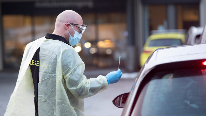 Число заражённых коронавирусом в Норвегии достигло 96