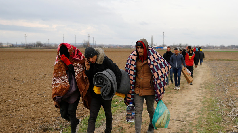 Более 142 тысяч беженцев пересекли границу Турции с Грецией