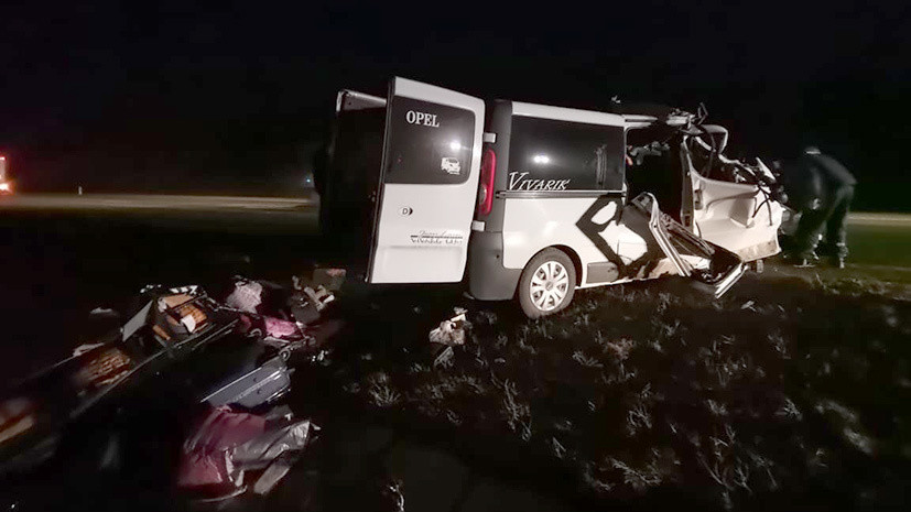 В МВД назвали причину ДТП с четырьмя погибшими под Ростовом