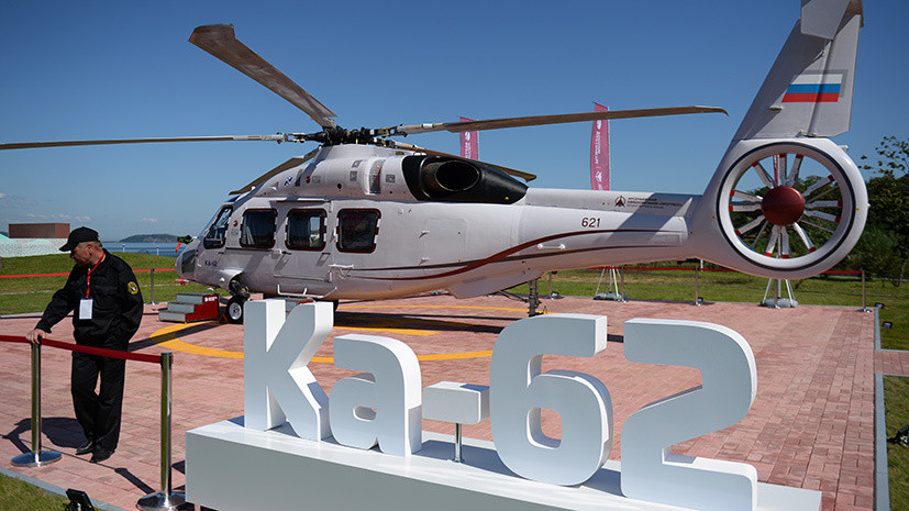 «Подойдёт практически всем странам»: какими достоинствами обладает новый российский вертолёт Ка-62