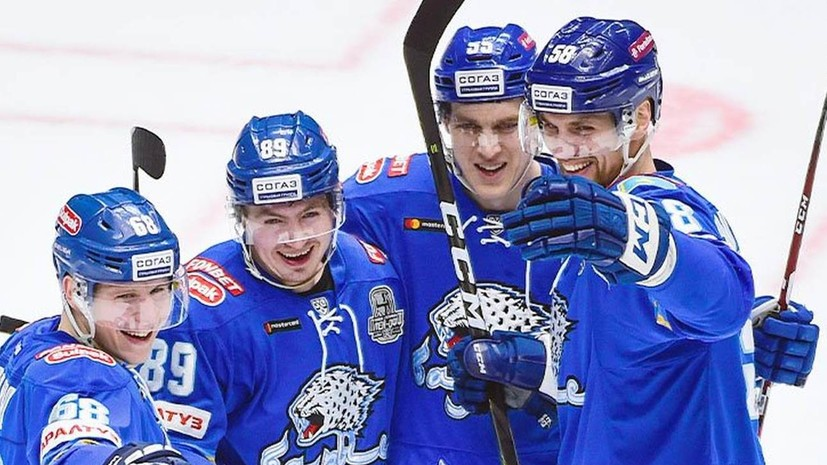 «Барыс» проведёт домашние матчи серии плей-офф КХЛ с «Сибирью» без зрителей