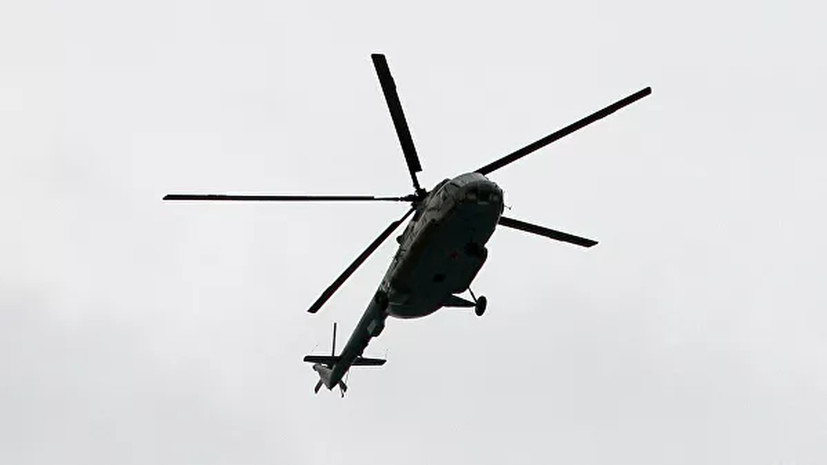 В Чите военный вертолёт произвёл случайный выстрел