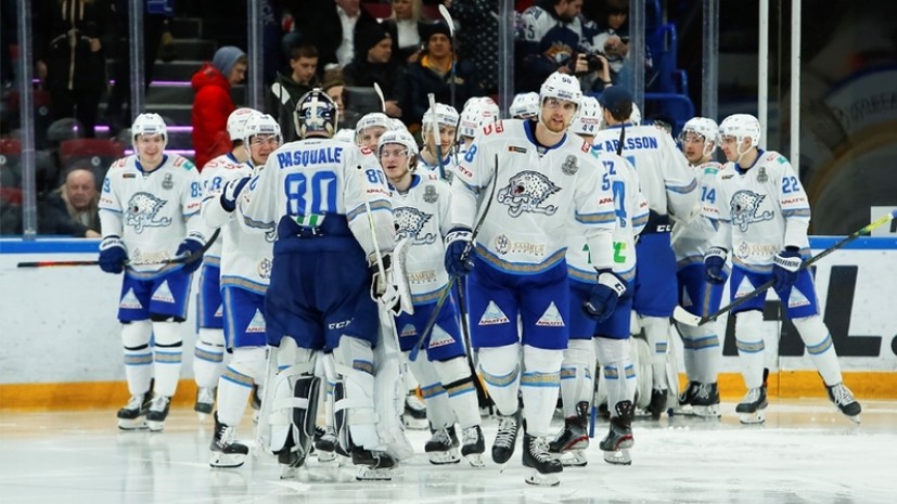 СМИ: «Барыс» отказался от участия в плей-офф КХЛ из-за коронавируса