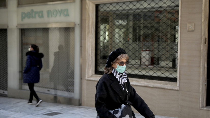 Россиянка прокомментировала ситуацию с коронавирусом в Греции