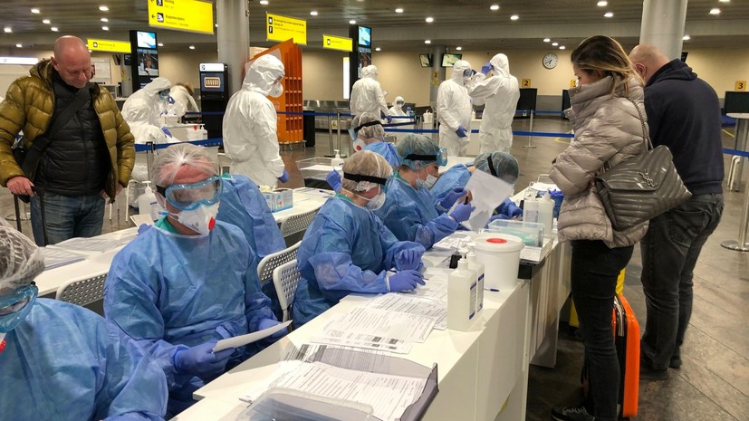 Роспотребнадзор с января досмотрел на границе свыше 4,5 млн человек