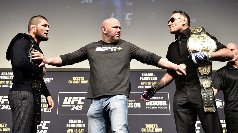 Глава UFC допустил, что бой Нурмагомедова и Фергюсона может не состояться в срок