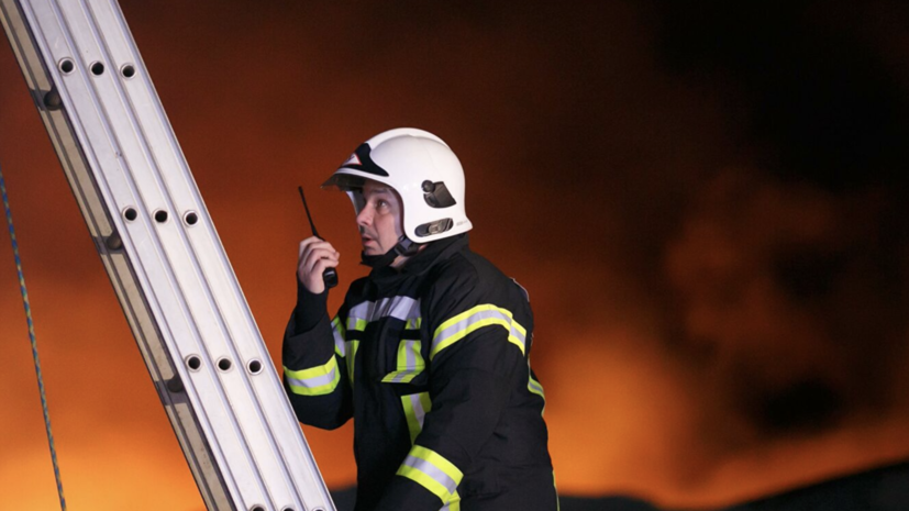 Открытое горение на пилораме в Подмосковье ликвидировано