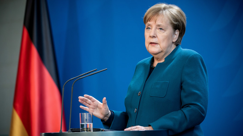 Первый тест Меркель на коронавирус дал отрицательный результат