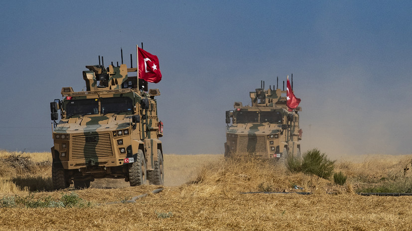 Боевики заложили взрывчатку на маршруте турецкой колонны в Идлибе