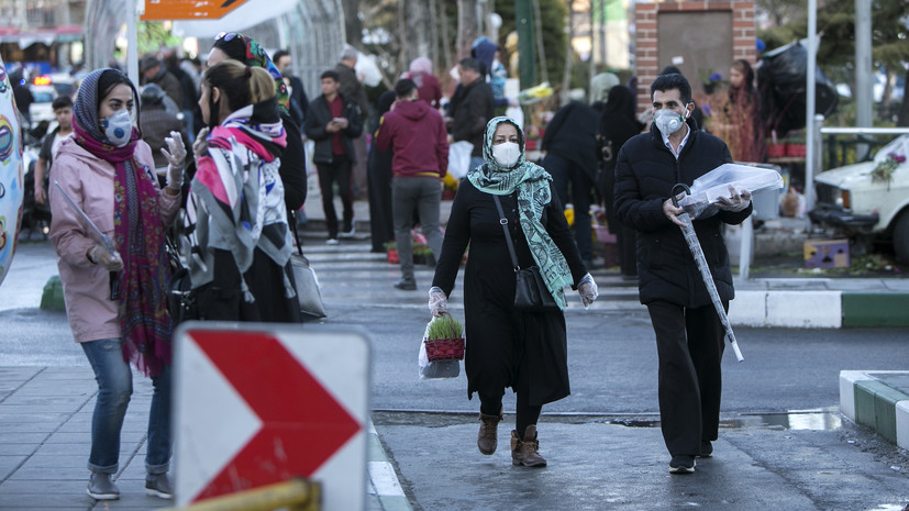 В Иране за сутки коронавирусом заразились более двух тысяч человек