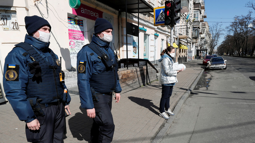 На Украине составили более 2400 админпротоколов о нарушении карантина