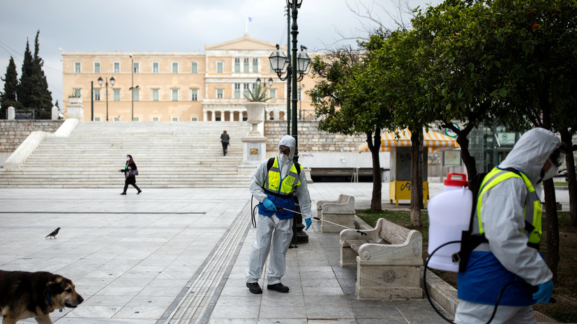 Число больных коронавирусом в Греции почти достигло 900