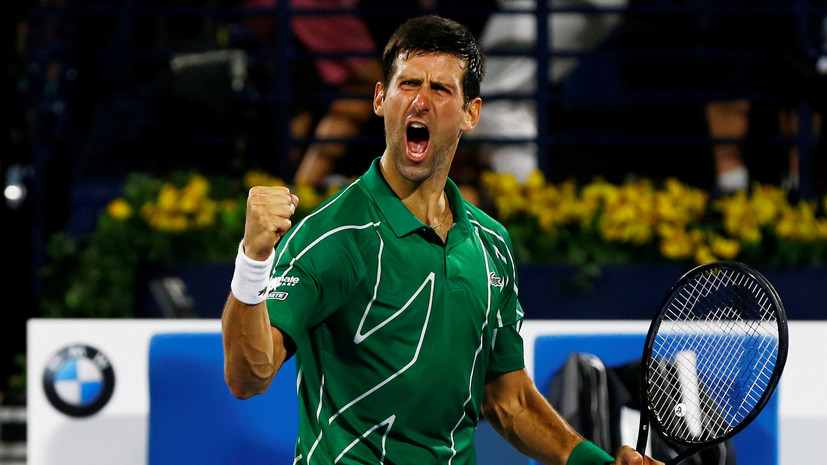 Теннисист Джокович передал Сербии €1 млн на борьбу с коронавирусом