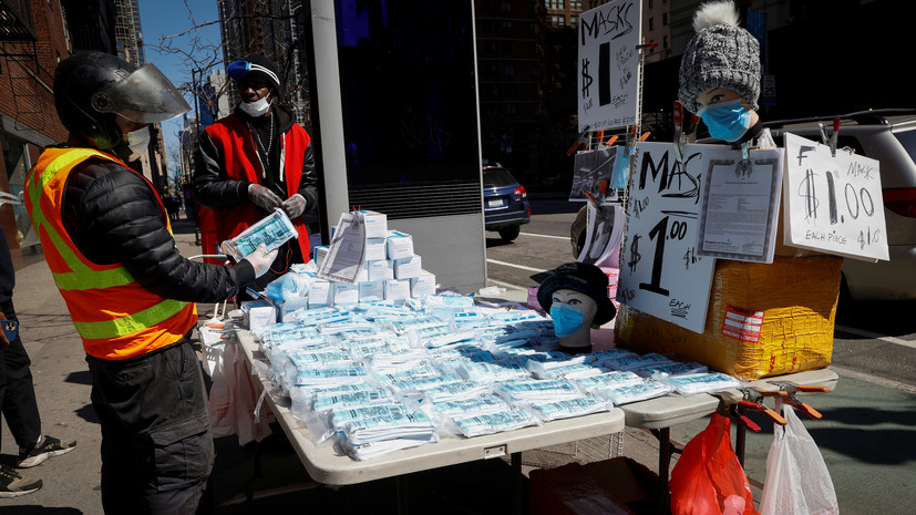 ООН передаст Нью-Йорку 250 тысяч медицинских масок