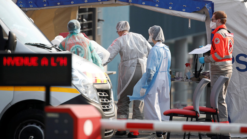 Во Франции от коронавируса за сутки умерли 292 человека