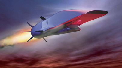 Прототип гиперзвуковой ракеты США X-51A Waverider